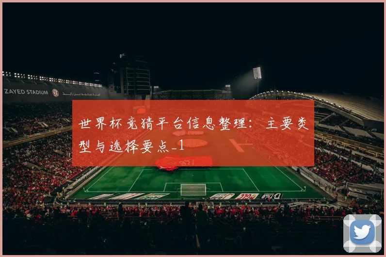 世界杯竞猜平台信息整理:主要类型与选择要点_1
